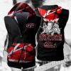 Eddie Van Halen Sleeveless Vest Zip Hoodie