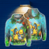 Eeyore And Pikachu 3D All Over Print Hoodie