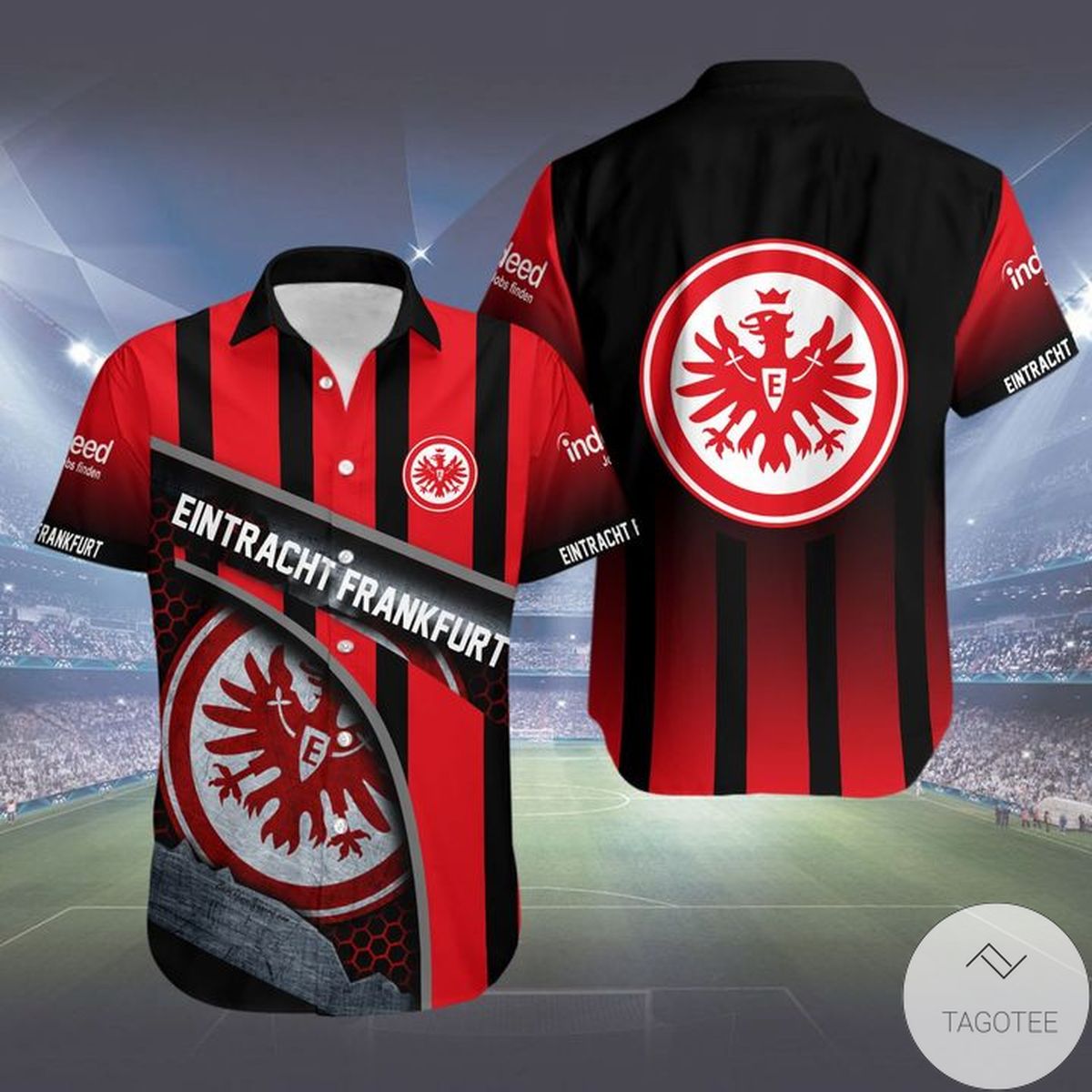 Eintracht Frankfurt Hawaiian Shirt Eintracht Frankfurt Hawaiian Shirt