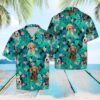 English Setter Tropical Hawaiian Shirt Summer Button Up
