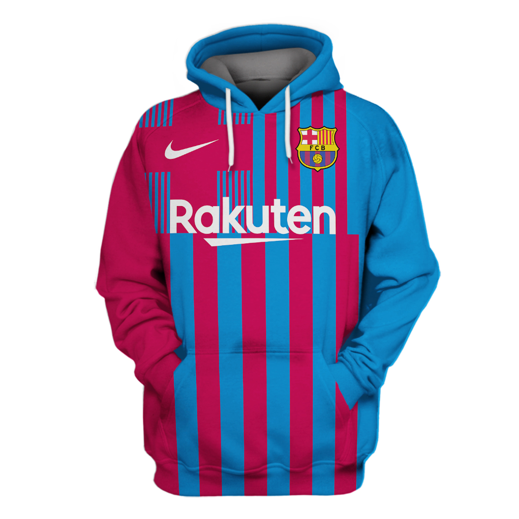 Fc Barcelona Messi 3D Hoodie And Shirt Fc Barcelona Messi 3D Hoodie And Shirt