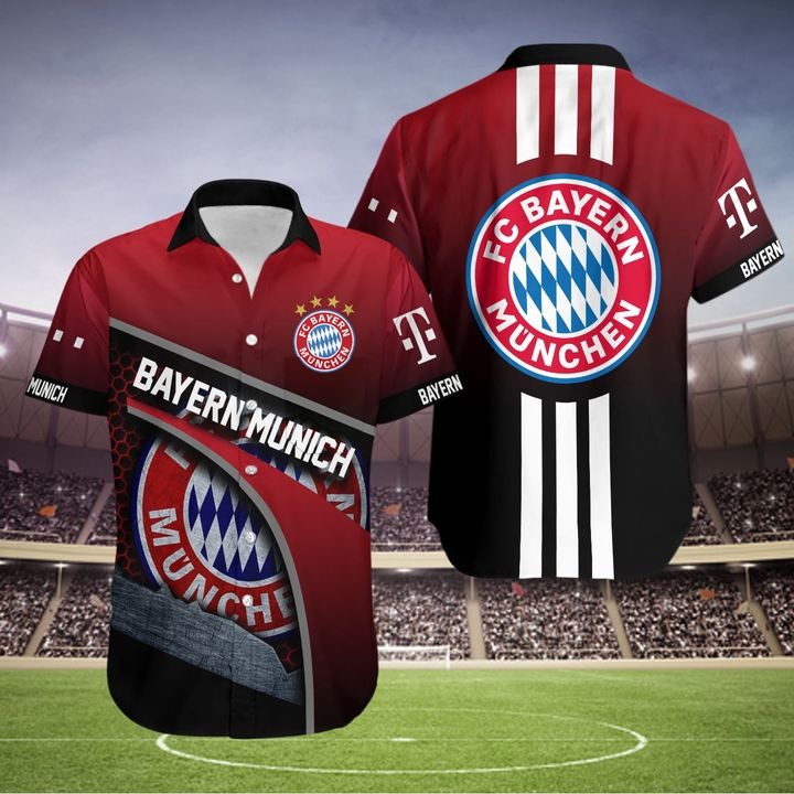 Fc Bayern Munich 3D All Over Printed Hoodie And Hawaiian Shirt Fc Bayern Munich 3D All Over Printed Hoodie And Hawaiian Shirt