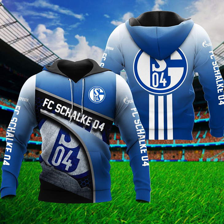 Fc Schalke 04 3D All Over Print Hoodie Fc Schalke 04 3D All Over Print Hoodie