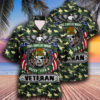 Feel Safe At Night Sleep With A Veteran Hawaiian Shirt