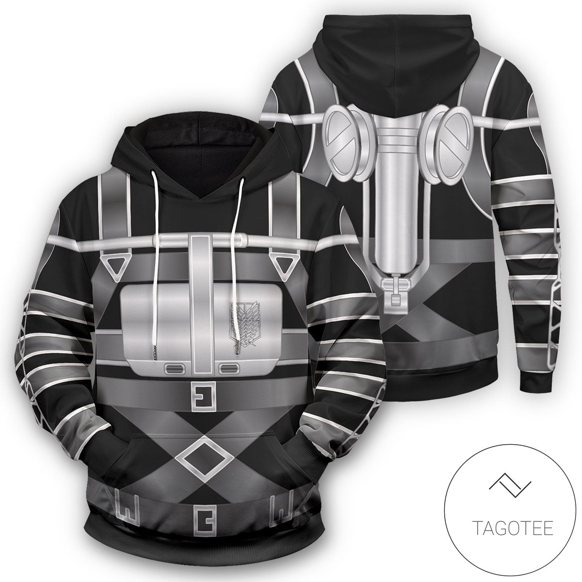 Final Aot Uniform Pullover Hoodie Tagotee Final Aot Uniform Pullover Hoodie Tagotee