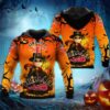 Fireball Jack Skellington Hoodie