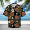 Firefighter Hawaiian Shirt Summer Button Up