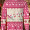 Flamingo I Am Dreaming Of A Pink Christmas Sweater And Hoodie