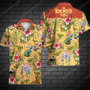 Floral A Bugs Life Disney Pixar Cartoon Hawaiian Shirt