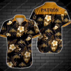 Floral Tequila Patron Summer Vacation Hawaiian Shirt