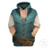 Flynn Rider Prince Rapunzel Costume Cosplay Hoodie