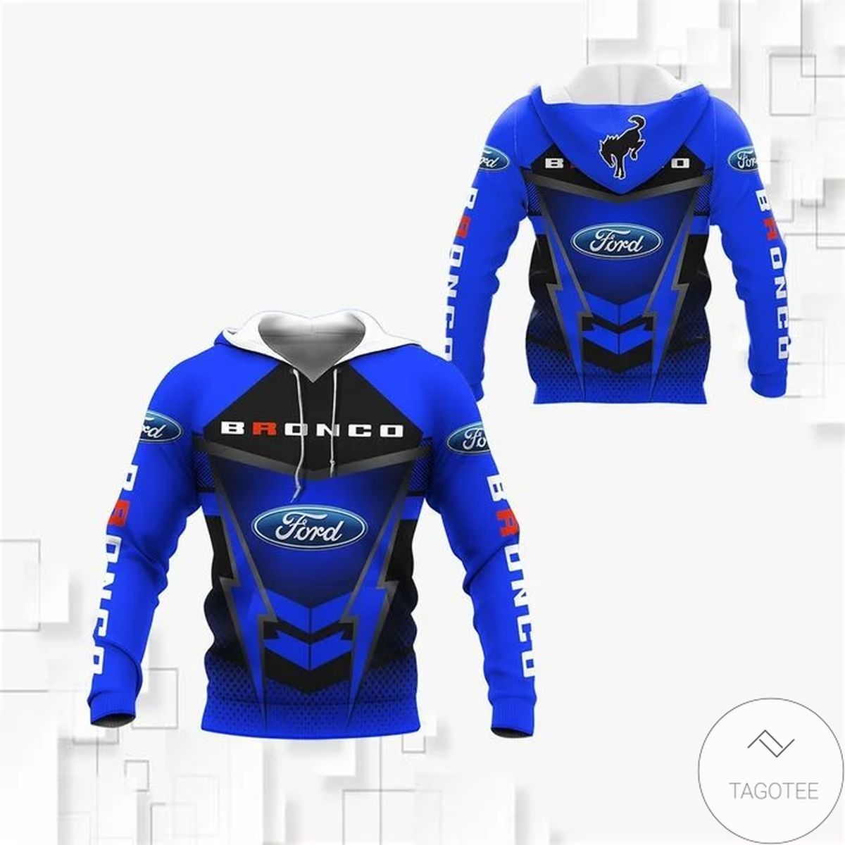 Ford Bronco 3D Hoodie Ford Bronco 3D Hoodie