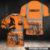 Forklift Custom Name 3D Hoodie And Tshirt