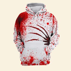 Freddy Krueger Blood Halloween I’M Fine It’S Fine Everything Is Fine 3D Shirt