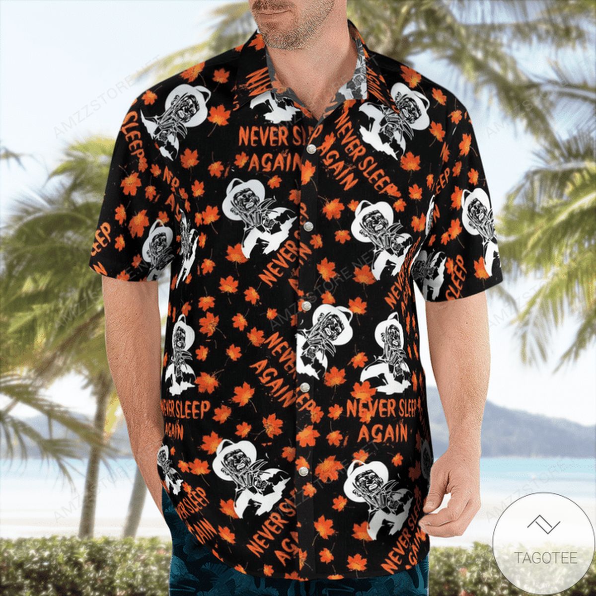 Freddy Krueger Never Sleep Again Hawaiian Shirt Freddy Krueger Never Sleep Again Hawaiian Shirt