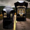Freemason Prince Hall Sleeveless Zip Hoodie