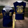 Freemason Sleeveless Zip Hoodie