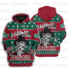 Freggy Krueger Horror A Nightmare He Knows When You Are Sleeping 3D Hoodie