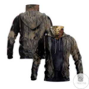 Friday The 13Th Jason Voorhees Mask Hoodie