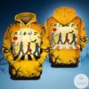 Friends Jason Voorhees Horror Halloween 3D Hoodie