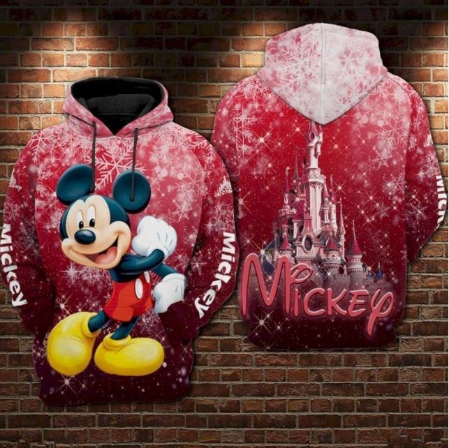 Frozen Mickey Mouse 3D Hoodie Frozen Mickey Mouse 3D Hoodie