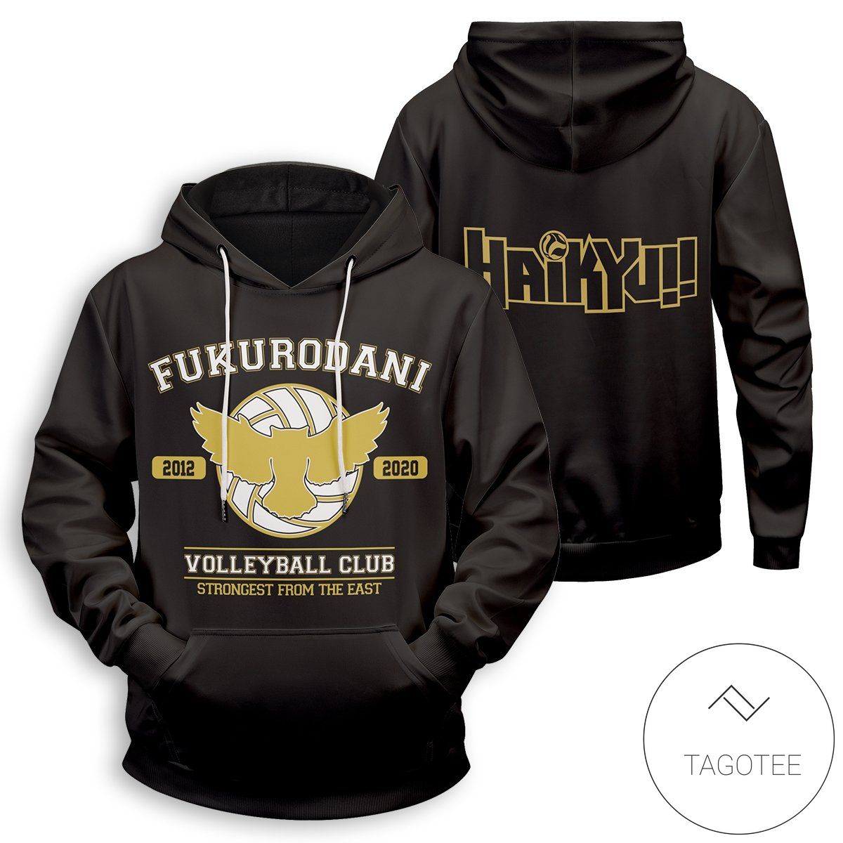 Fukurodani Strongest From The East Pullover Hoodie Fukurodani Strongest From The East Pullover Hoodie