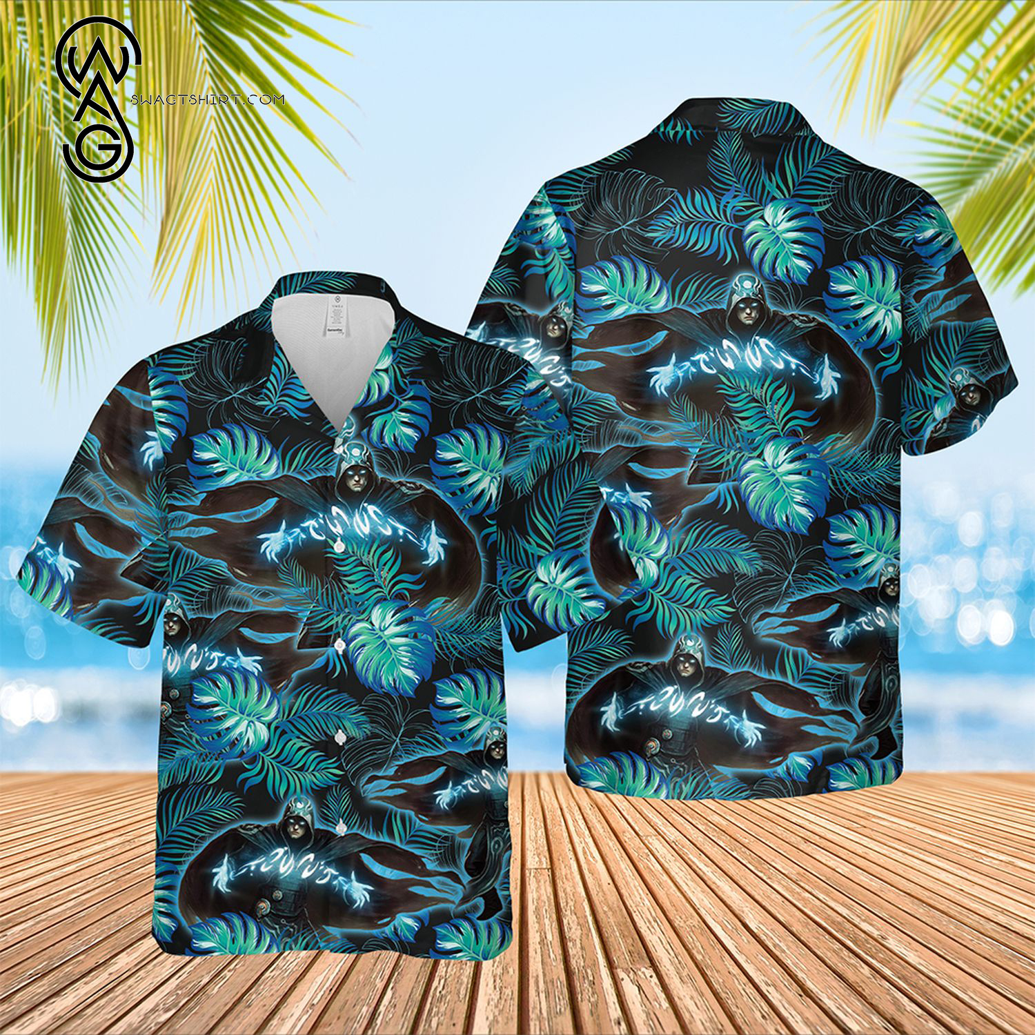 Game Magic The Gathering Jace The Mind Sculptor Hawaiian Shirt Game Magic The Gathering Jace The Mind Sculptor Hawaiian Shirt