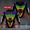 Gaymer Lgbt 3D Custom Name Hoodie