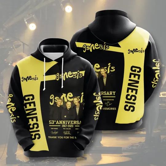 Genesis Anniversary All Over Print 3D Hoodie Genesis Anniversary All Over Print 3D Hoodie