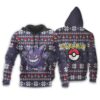 Gengar Pokemon Pokeball 3D Hoodie
