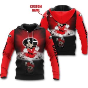 Georgia Bulldogs Mickey Custom Name Shirt