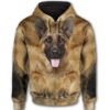 German Shepherd 3D Hoodie