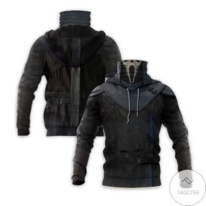 Ghost Face Halloween Mask Hoodie