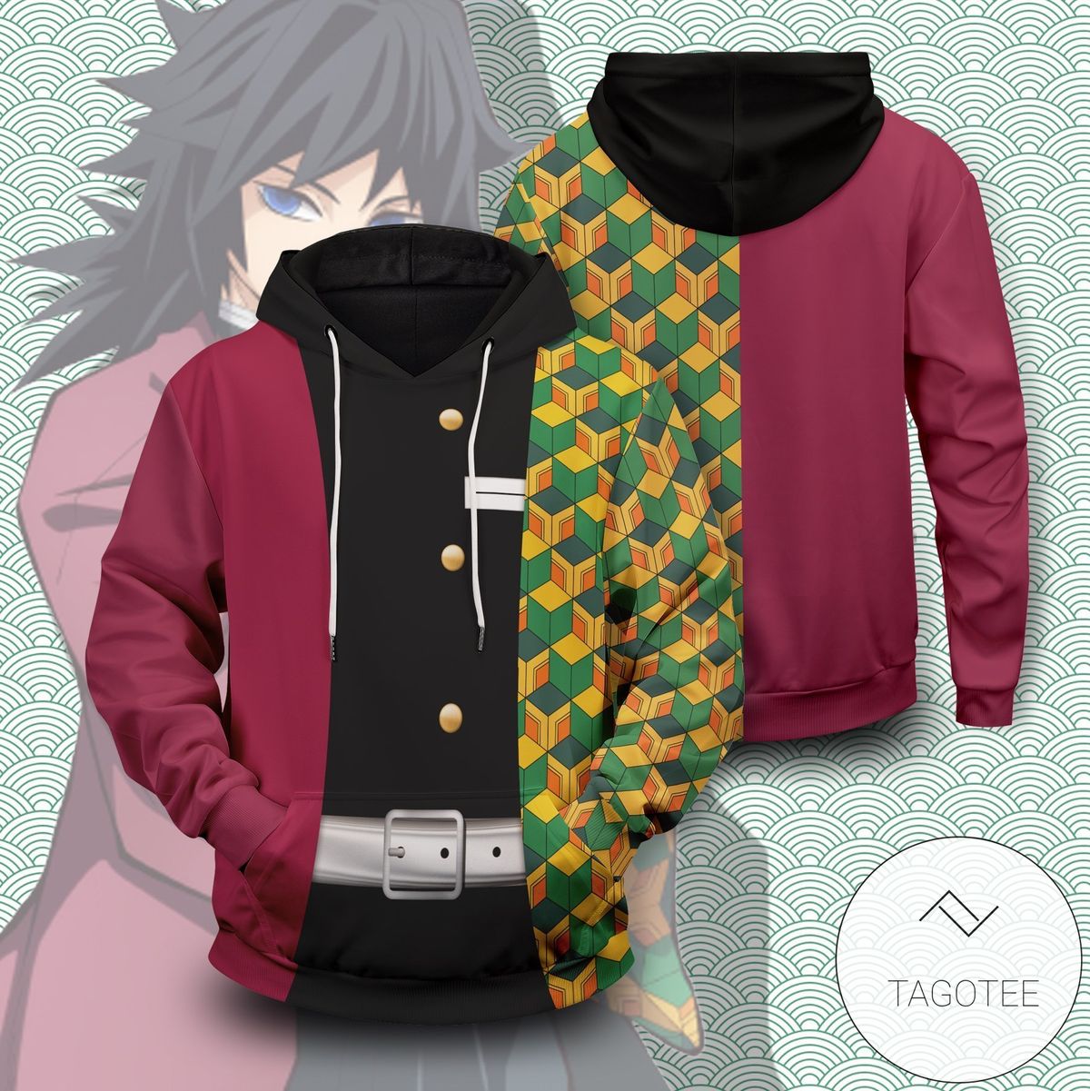 Giyu Tomioka Pullover Hoodie Giyu Tomioka Pullover Hoodie