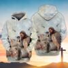 God And Chihuahua 3D Hoodie