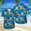 Golden Retriever Hawaiian Shirt Summer Button Up