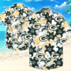 Green Bay Packers Hawaiian Shirt Summer Button Up