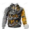 Green Bay Packers Skull Jersey 3D Hoodie