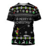 Grinch Merry Christmas 3D Shirt