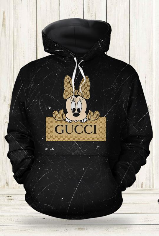 Gucci Mickey Minnie 3D Hoodie Gucci Mickey Minnie 3D Hoodie