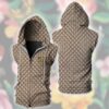 Gucci Sleeveless Vest Zip Hoodie