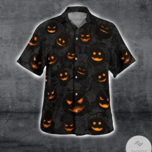 Halloween Fruit Devil One Piece Hawaiian Shirt