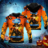 Halloween Jack Skellington Bud Light Logo 3D Hoodie