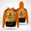 Halloween Pumkin Man Cosplay All Over Print 3D Hoodie