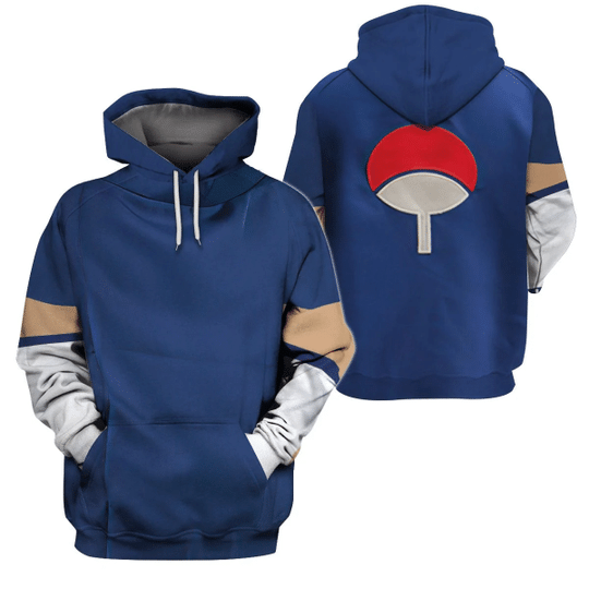Halloween Sasuke Costume Hoodies 3D All Over Printed Apparels Halloween Sasuke Costume Hoodies 3D All Over Printed Apparels