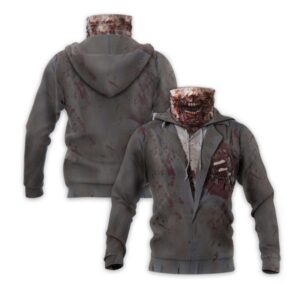 Halloween Zombie 3D Hoodie Mask