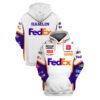 Hamlin Fedex Racing 3D Full Printing Hoodie
