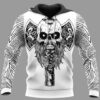 Hammer And Tree Axe 3D Hoodie