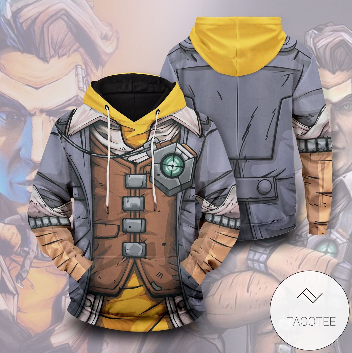 Handsome Jack Pullover Hoodie- Tagotee Handsome Jack Pullover Hoodie- Tagotee
