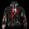 Hannibal Lecter Halloween Horror 3D Hoodie Mask
